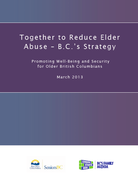 BC Elder Abuse Strategy