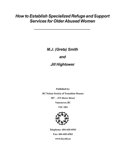 How to Establish Specialized Refuge and Support Programs for Older Abused Women