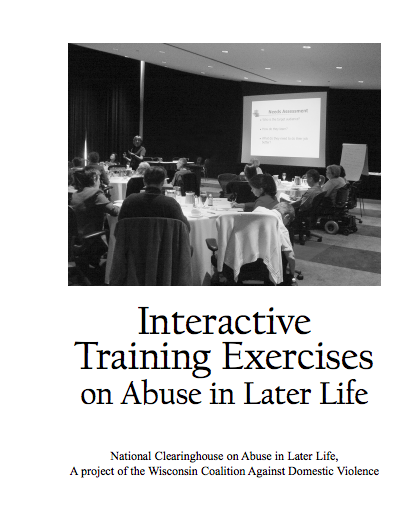 Interactive Training Exercises on Abuse in Later Life