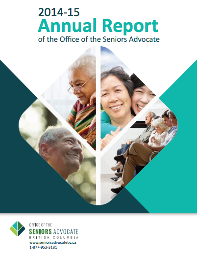Seniors Advocate Annual Report
